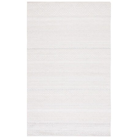 Safavieh 3 x 5 ft. Natural Hand Woven Rectangle Area Rug, Ivory NAT934A-3